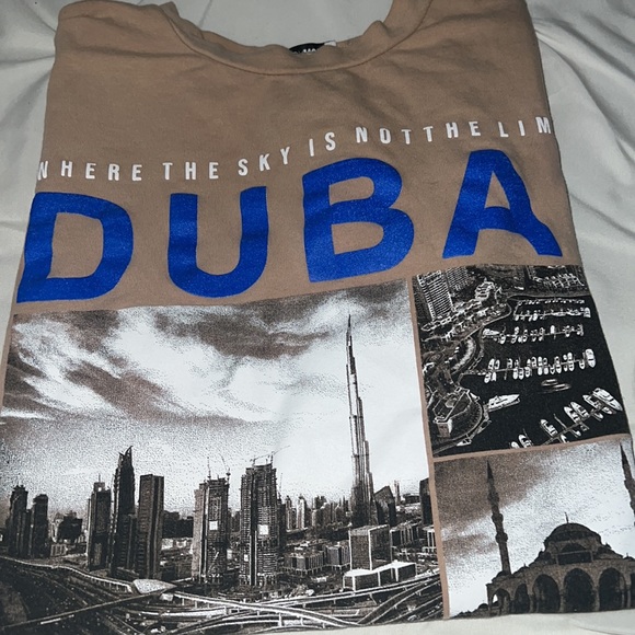 The wonderful country of Dubai t-shirt/ beige/ size XS - Picture 3 of 3